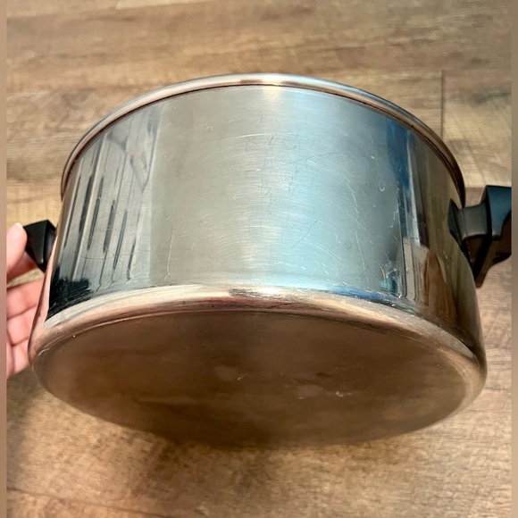 Vintage 180 Revere Ware 6 Qt Stock Pot - Picture 5 of 5
